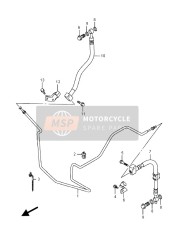 BREMSSCHLAUCH HINTEN(UH125)